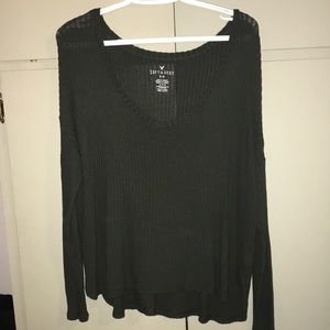 American Eagle soft & sexy ribbed top